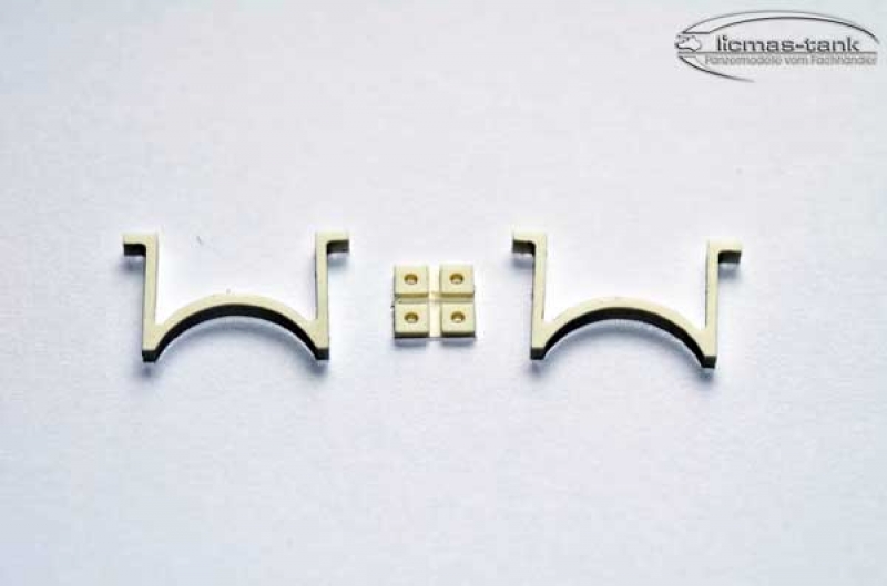 Panther Auspuffhalter aus Kunststoff 1:16 Panther Auspuffhalter aus Kunststoff 1:16