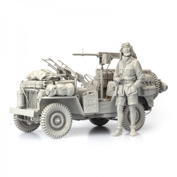 1/16 Bausatz Willys Jeep SAS 1/16 Bausatz Willys Jeep SAS