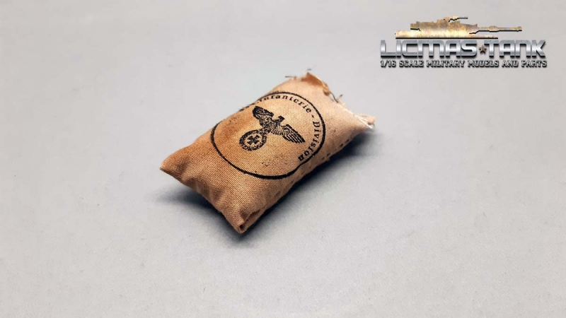 Sandsack Maßstab 1/16 Ausführung Gebraucht - gestempelt