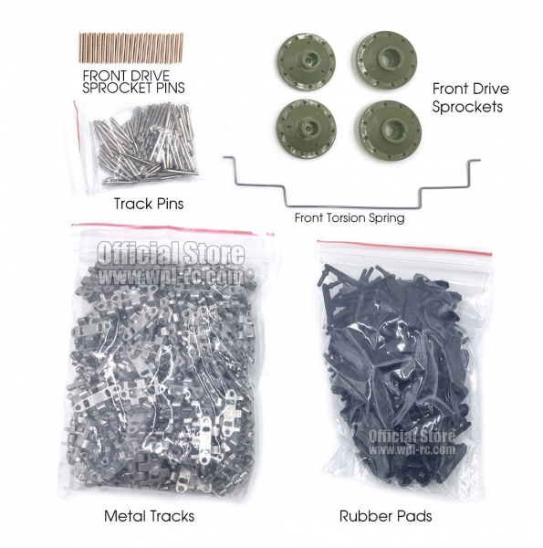 GAZ-71 RTR Metallketten Upgrade (Selbstmontage)