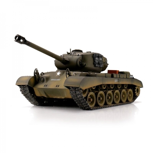 1/16 RC M26 Pershing Snow Leopard grün BB mit Metallketten 1/16 RC M26 Pershing Snow Leopard grün BB mit Metallketten