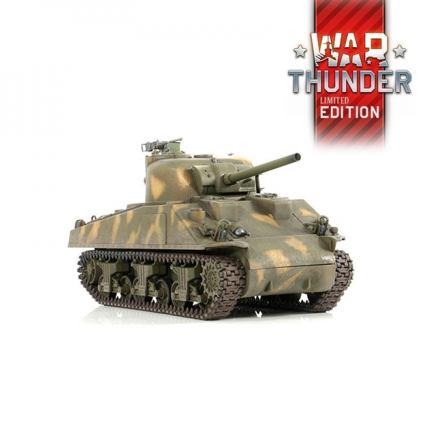 RC PANZER M4A3 Sherman 1:24 Forces of Valor - Limitierte War Thunder Edition (Torro) RC PANZER M4A3 Sherman 1:24 Forces of Valor - Limitierte War Thunder Edition (Torro)