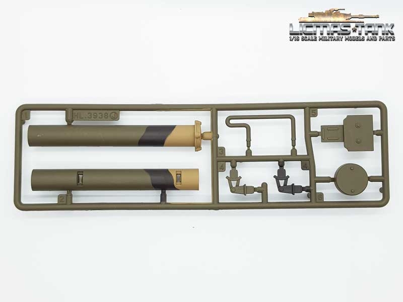 Russia T90 Kunststoff Zubehör Set J 3938 Heng Long 1:16